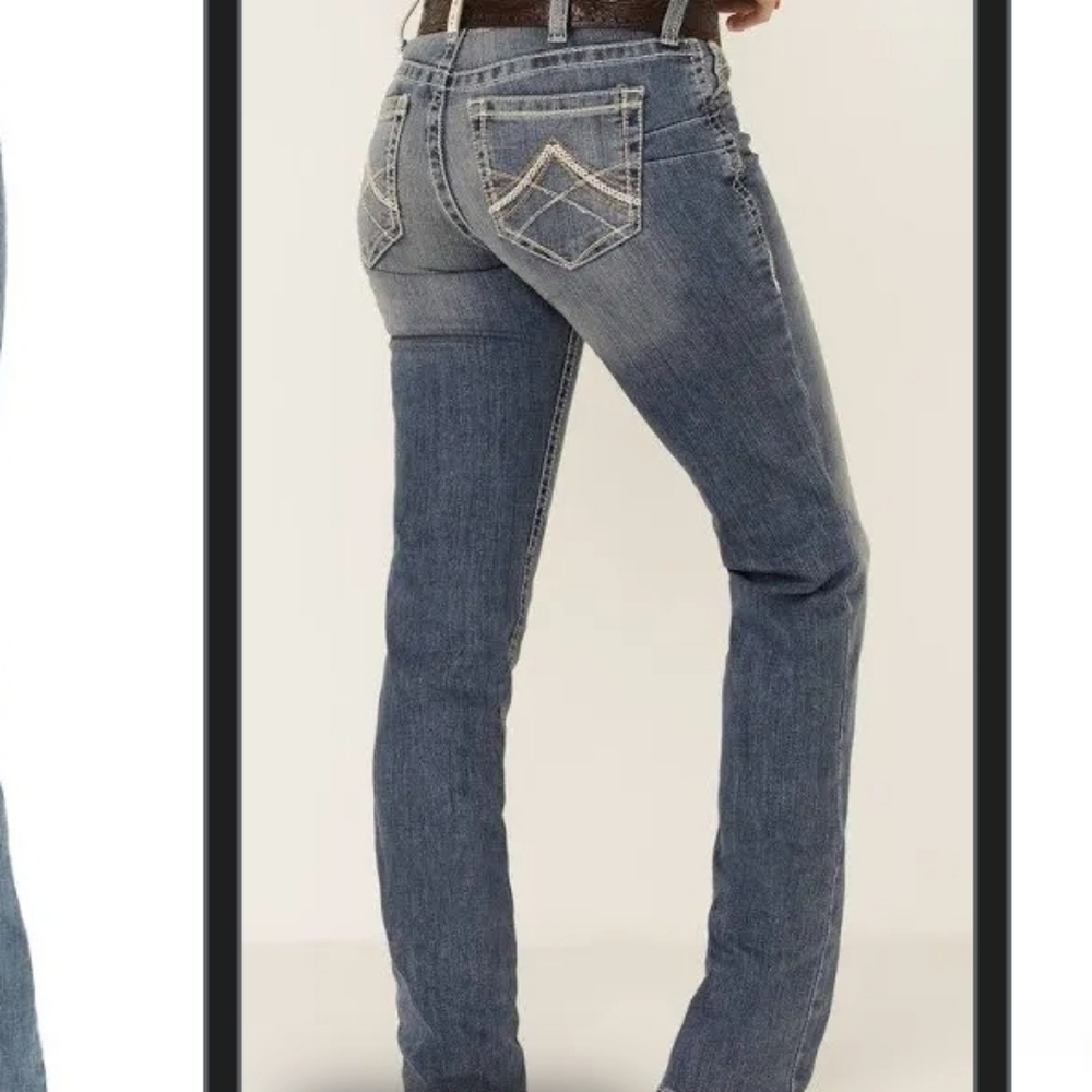 Ariat Rainstorm Women's Straight Leg Blue Jeans